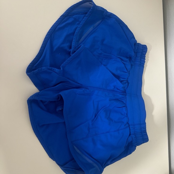 Lululemon COBALT BLUE hotty hot shorts - Picture 1 of 4
